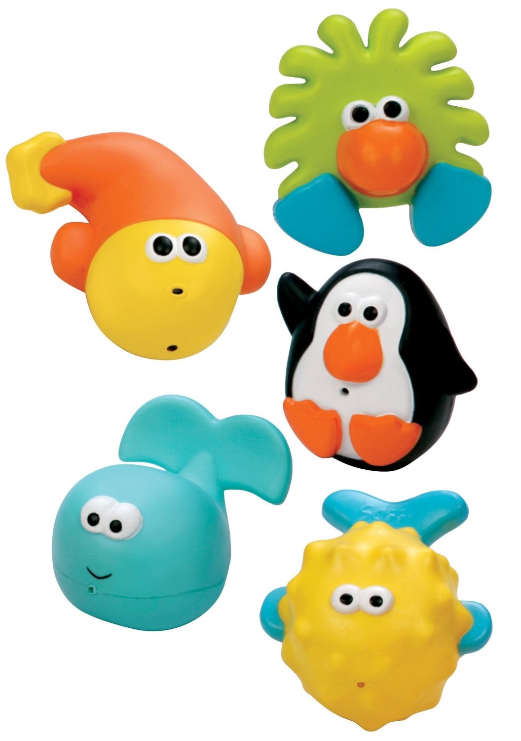 SASSY SQUIRT AND FLOAT BATH TOYS