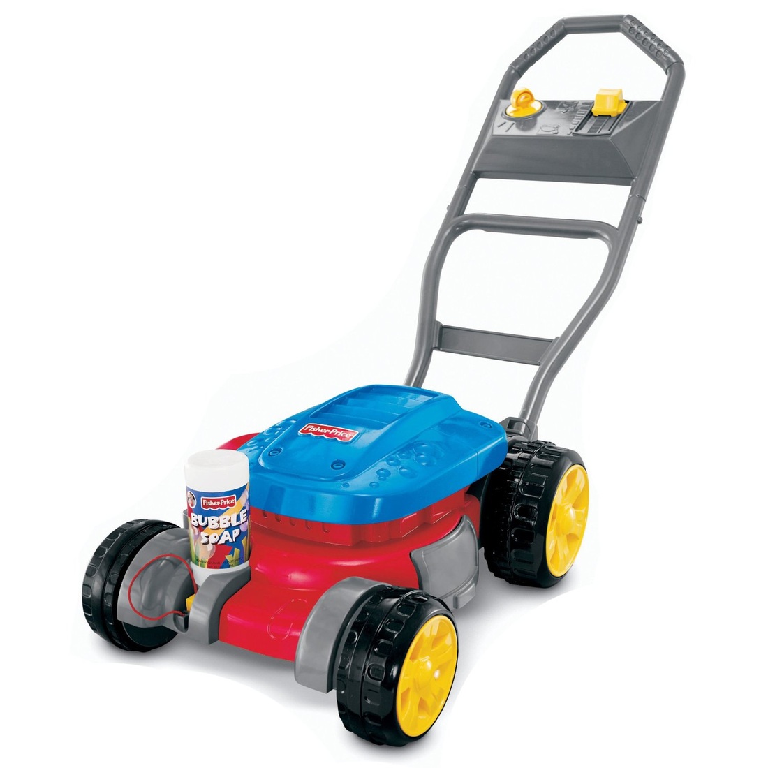 FISHER PRICE LAWN MOWER BUBBLE